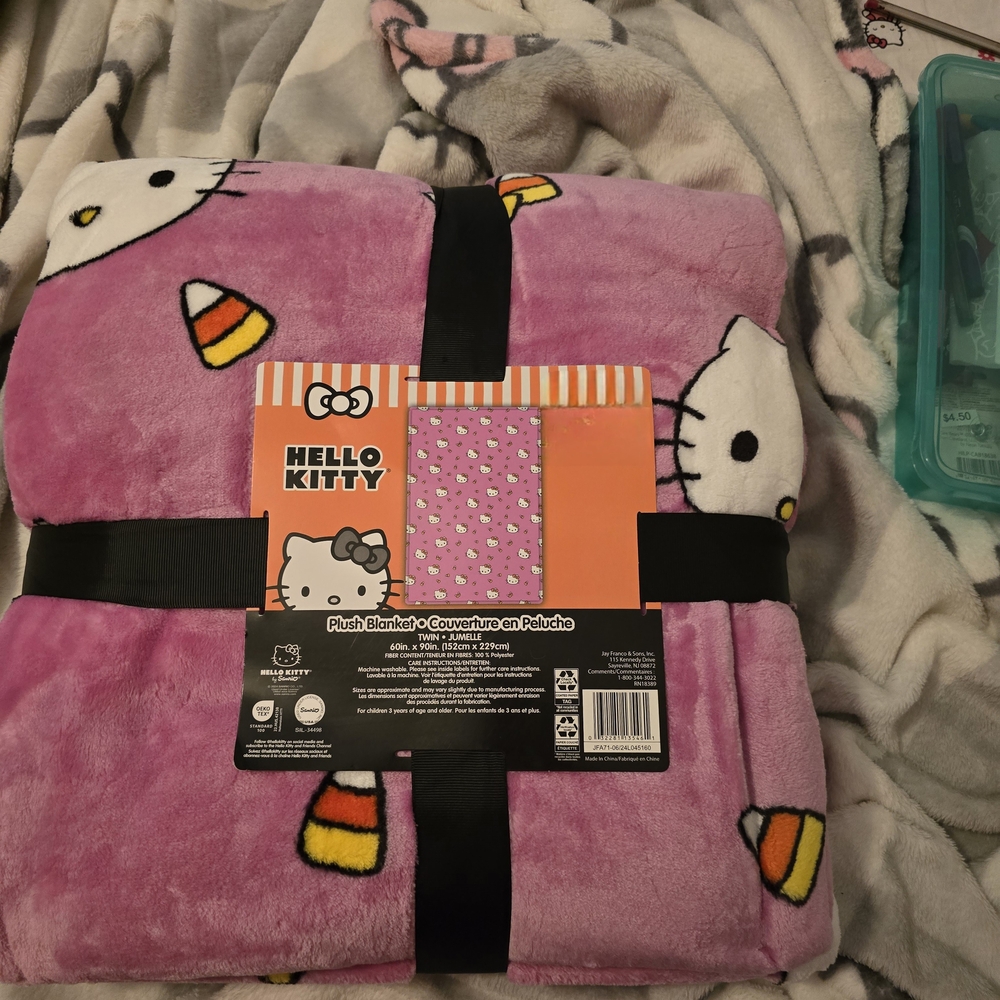 Hello Kitty Pink Plush Halloween PL